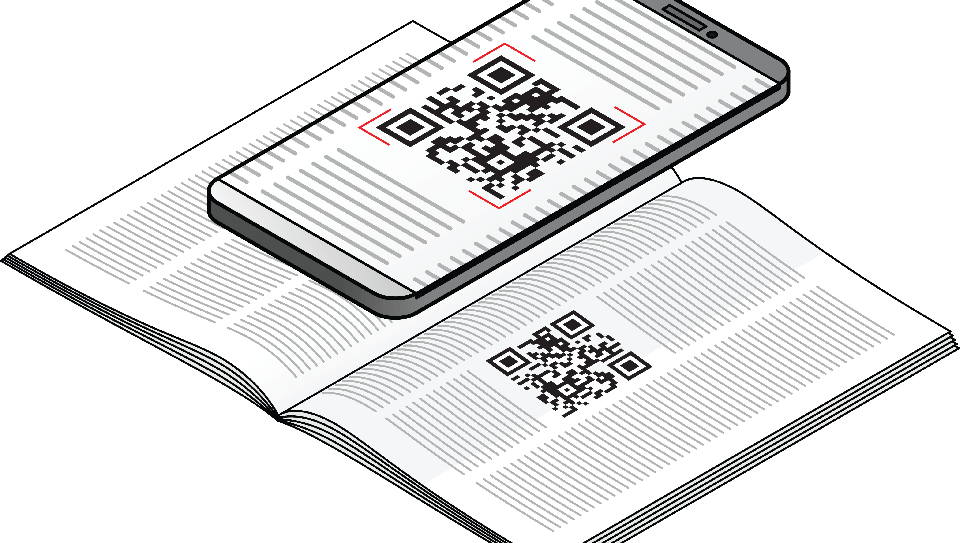 QRコードを活用で映像や地図等をスマホで閲覧可能に!